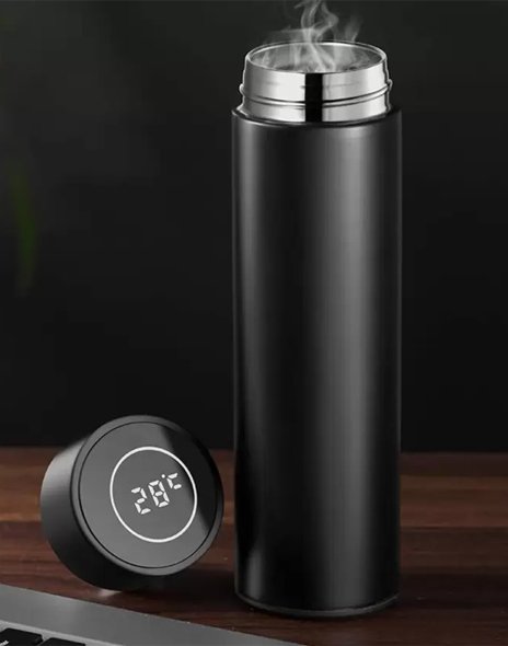 GARRAFA TÉRMICA C/ TEMP. DIGITAL