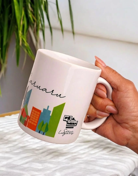 CANECA DE PORCELANA